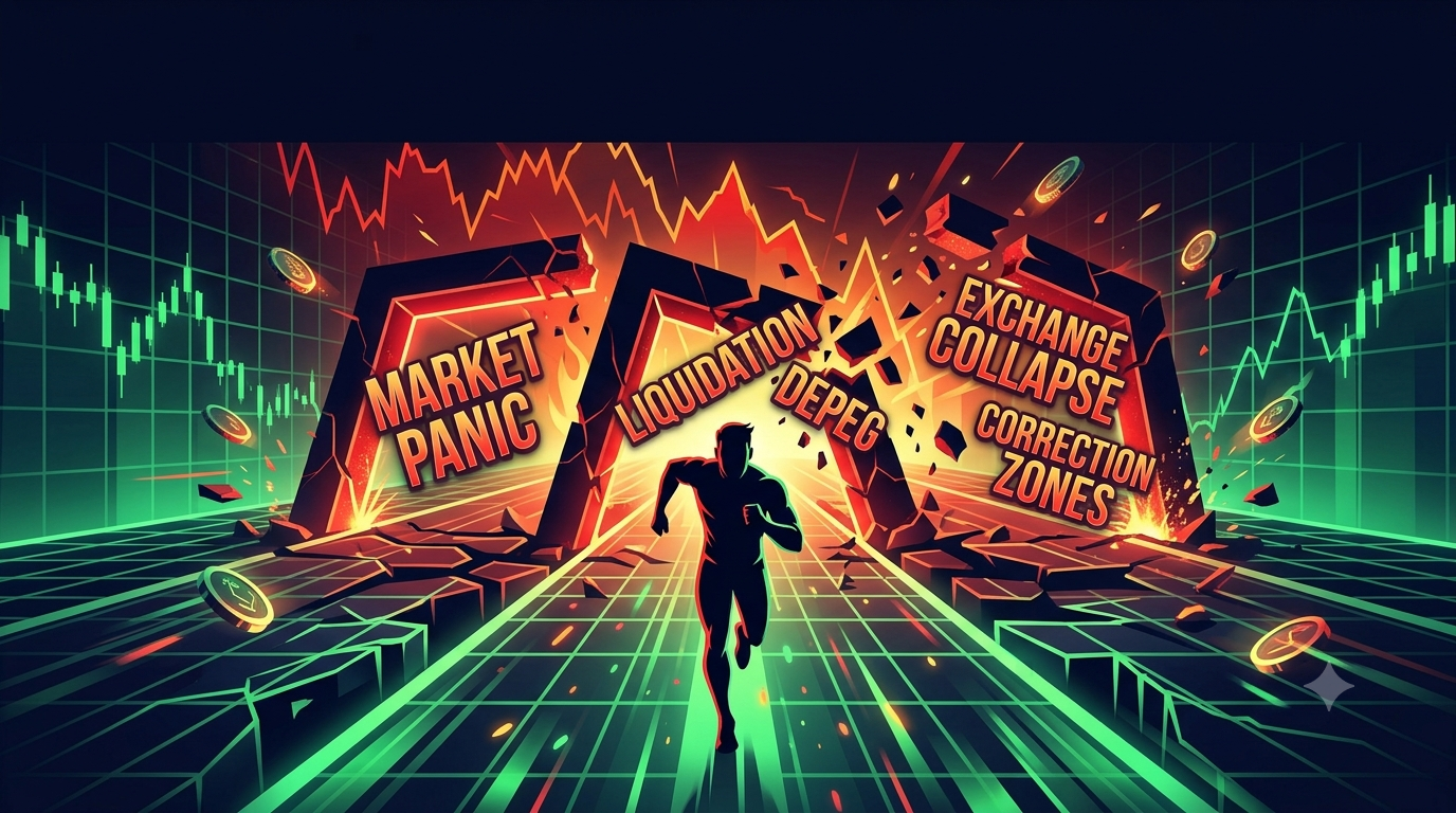 Crypto Crash Runner – run through market crashes